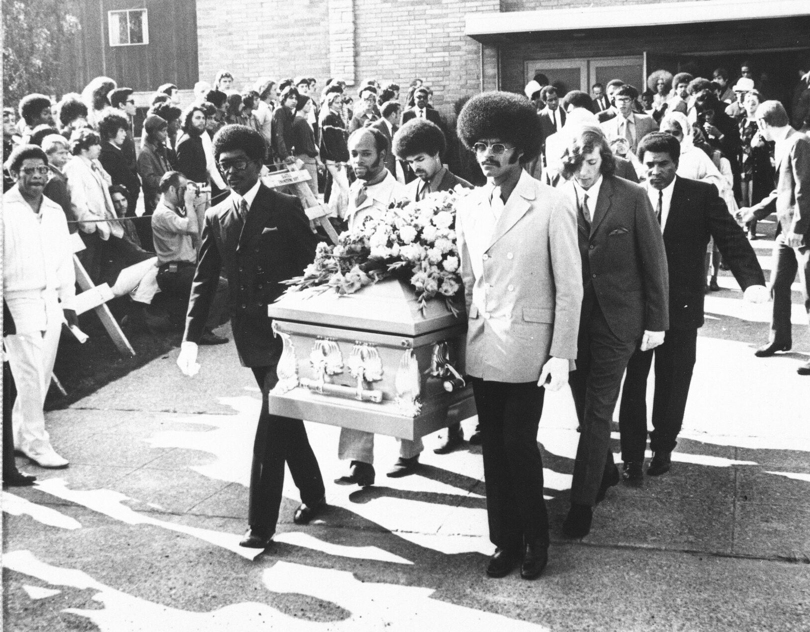 Jimi Hendrix funeral, 1970